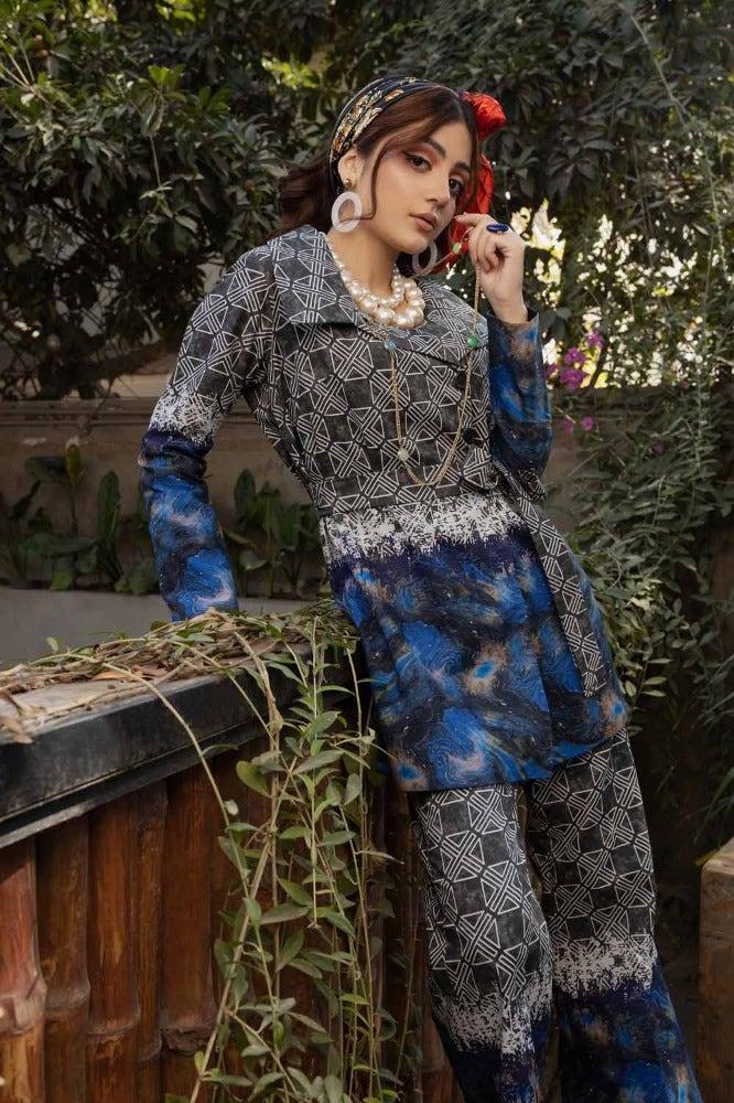 Gul Ahmed 2PC Printed Unstitched Lawn Suit TL-42020
