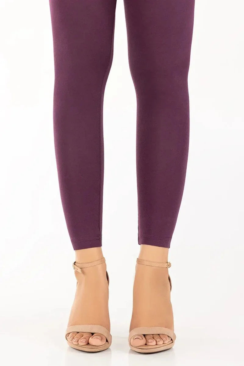 Gul Ahmed 01 Piece Stitched Purple Jersey Tights TR-21-50