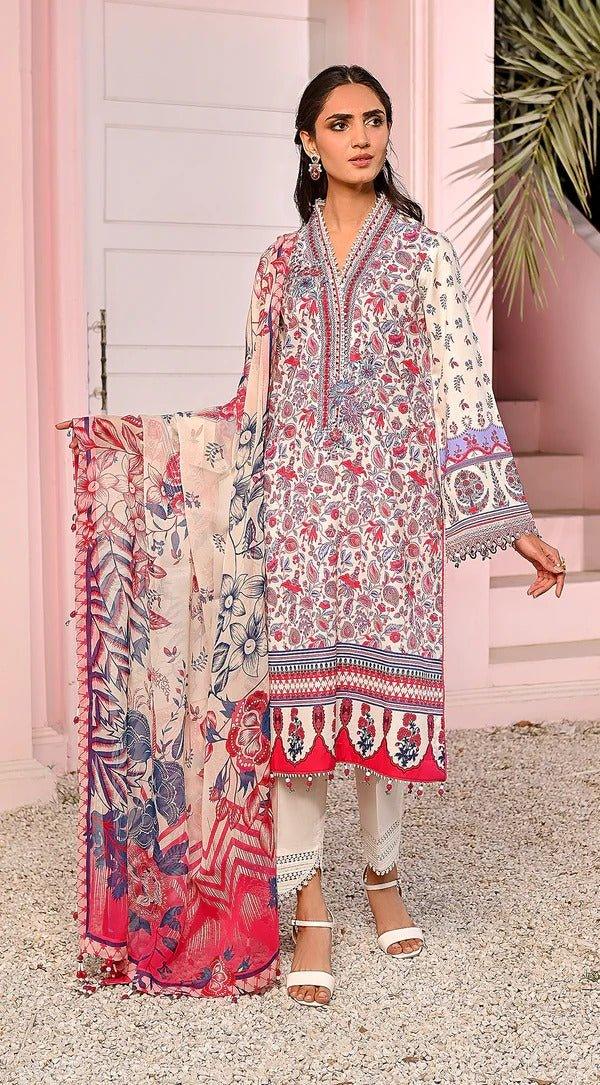Anaya 3 Piece Unstitched Digital Printed Lawn Suit - VP23-12-MARIANNA