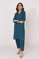 Gul Ahmed 02 Piece Stitched Multi Neps Embroidered Co-Ord Set WGK-MNW-DE-2030