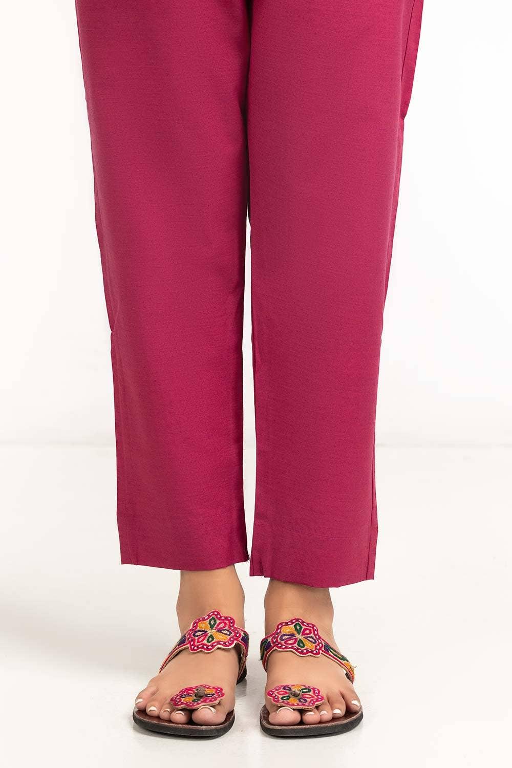 Gul Ahmed 02 Piece Stitched Silk Embroidered Shirt And Trouser WGK-SKS-DE-2760