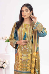 Gul Ahmed 3 Piece Printed Chambray Stitched Suit WNS-32295 A