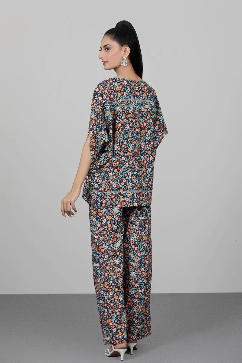 Gul Ahmed 2PC Linen Stitched Digital Printed Suit WT-22008